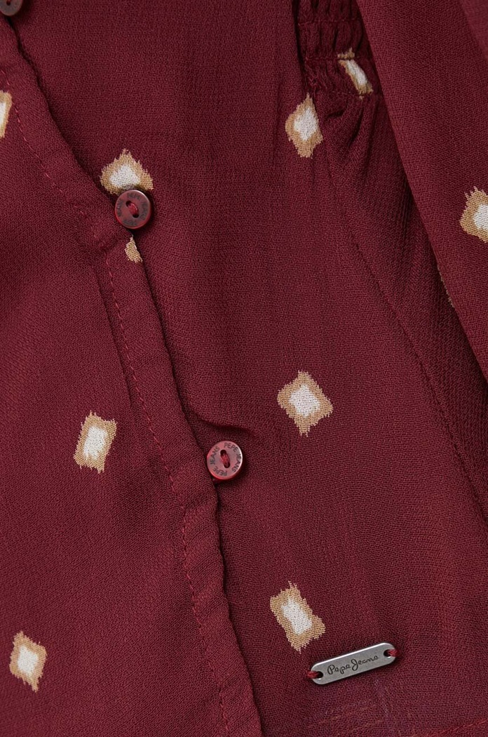 Pepe Jeans felső PL304622.0AA burgundia
