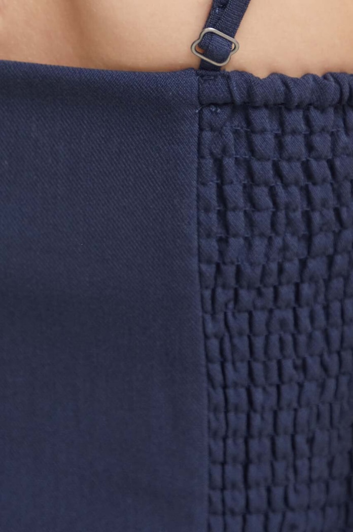 Top Abercrombie & Fitch KI140.3425.200 námořnická modř