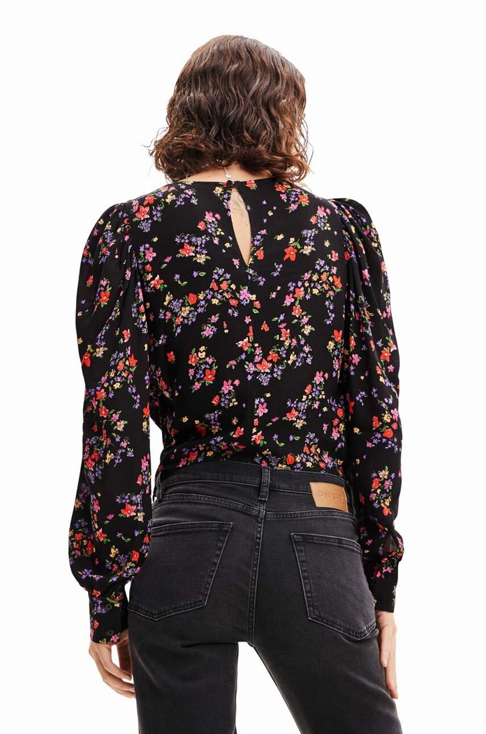 Blúzka Desigual 23WWBW36 čierna AW23