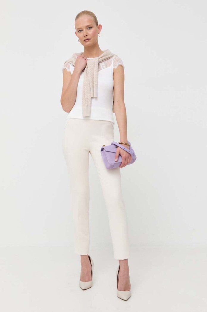Morgan bluza DGIULIA.OFF.WHITE alb AW23