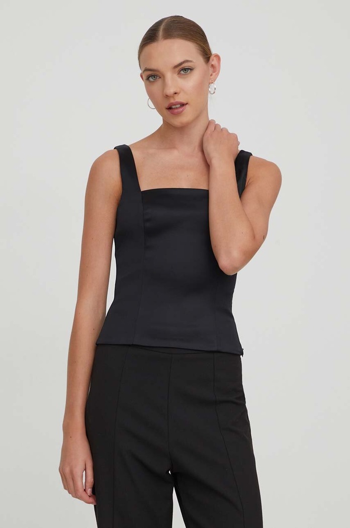 Halenka Abercrombie & Fitch slim černá KI140.3559.900