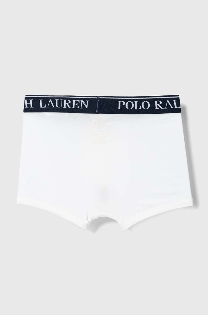 Polo Ralph Lauren bokserki dopasowane dziecięce bawełniane z elastanem 3-pack 9P5015 biały