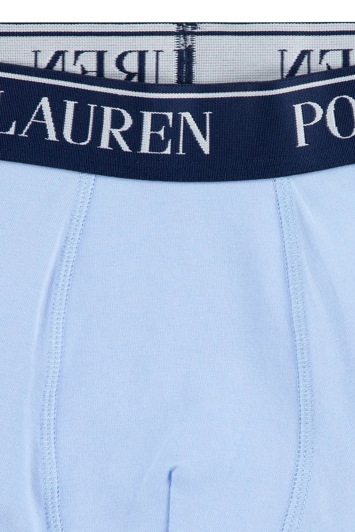 Polo Ralph Lauren boxeri mulați copii din bumbac cu elastan pachet de 3 9P5015 albastru