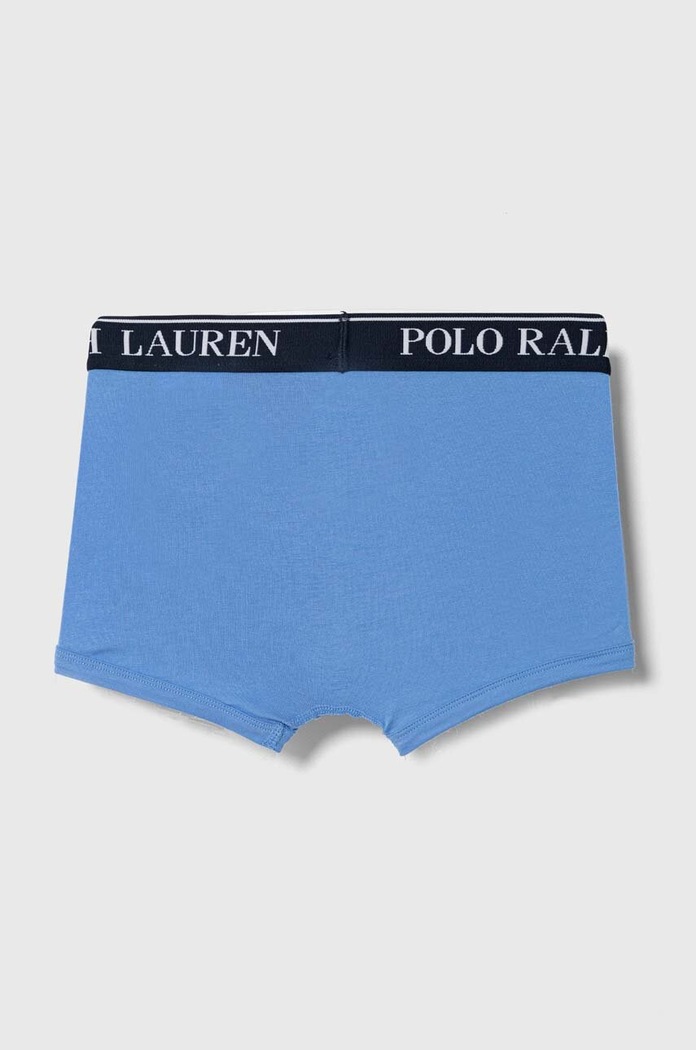 Polo Ralph Lauren прилепнали боксерки за деца от памук с еластан 3 броя 9P5015