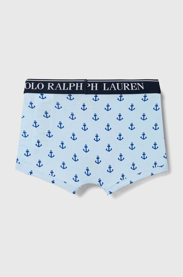 Polo Ralph Lauren прилепнали боксерки за деца от памук с еластан 3 броя 9P5015