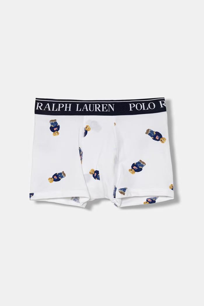 Момче Polo Ralph Lauren прилепнали боксерки за деца от памук с еластан 3 броя 9P5015 тъмносин