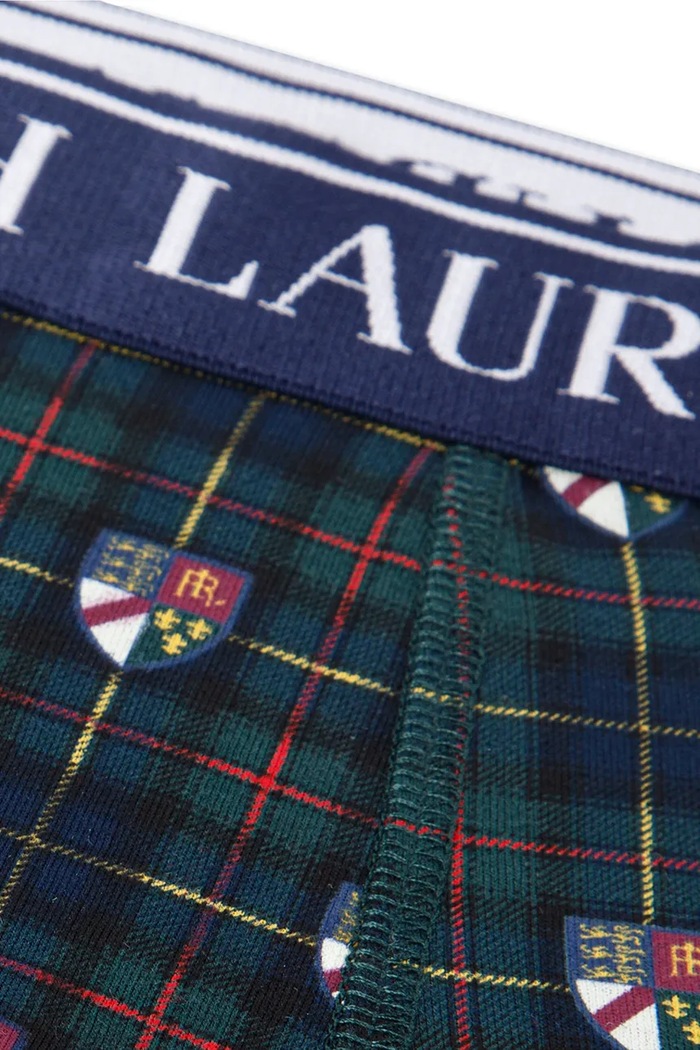 Chlapec Polo Ralph Lauren priliehavé boxerky detské bavlnené s elastanom 3-pak 9P5015 zelená