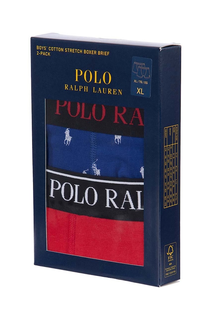 Детски боксерки Polo Ralph Lauren (2 броя) 9P5016 тъмносин AA00