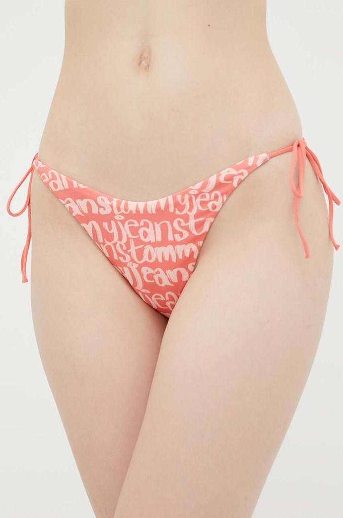 Plavkové kalhotky Tommy Jeans spodní oranžová UW0UW04926