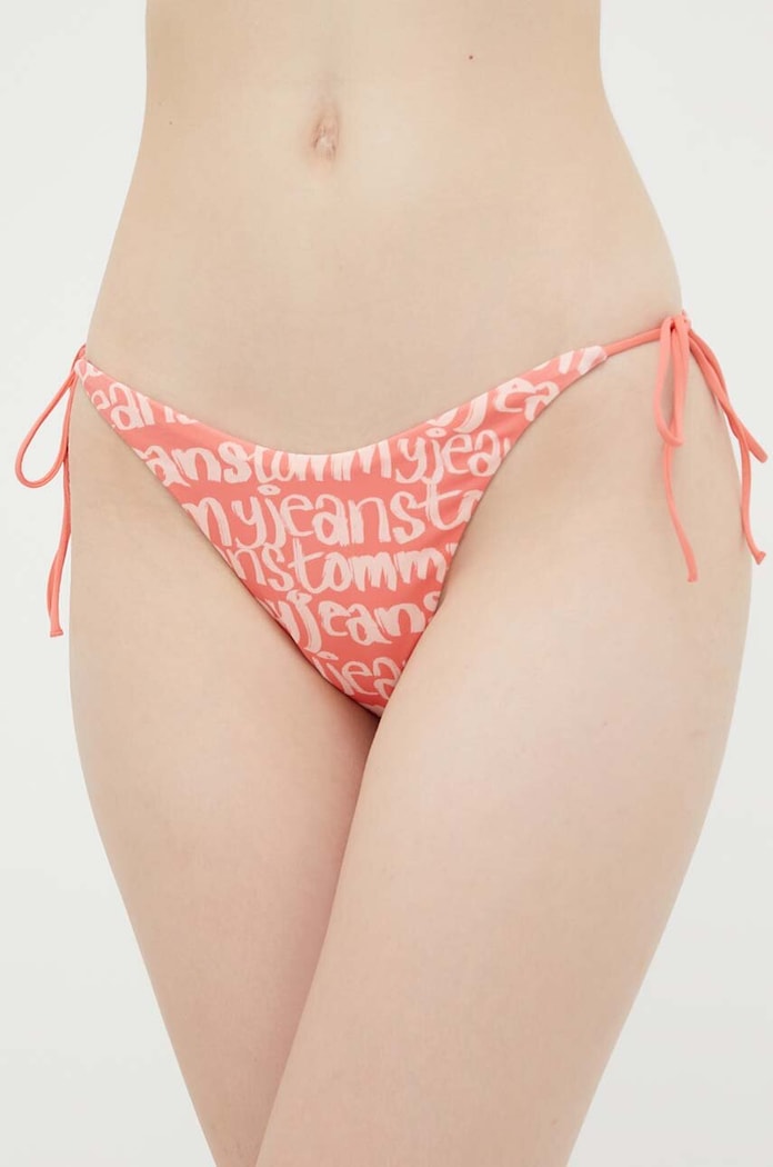 Plavkové kalhotky Tommy Jeans spodní oranžová UW0UW04926