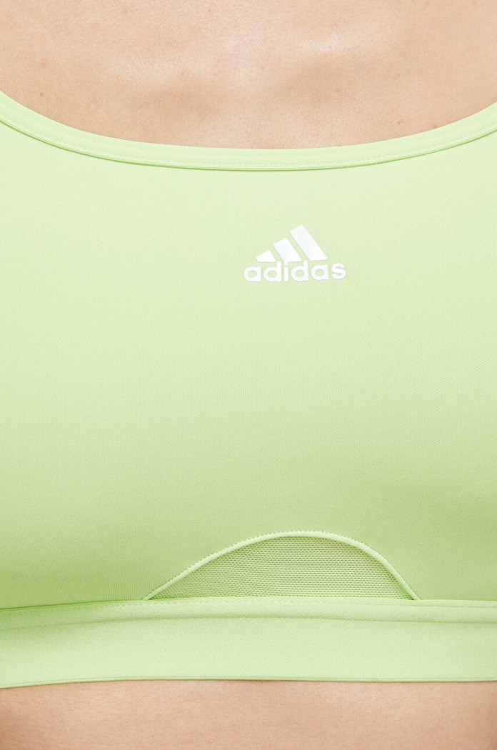 Αθλητικό σουτιέν adidas Performance Aeroreact IJ5694 πράσινο