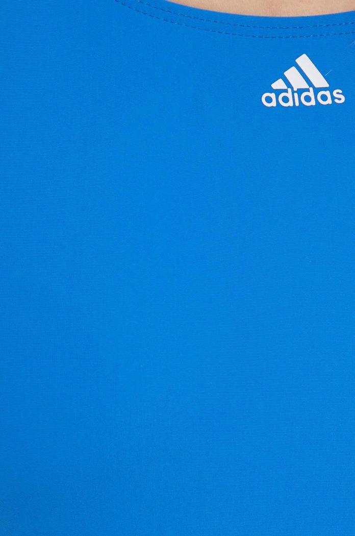 adidas Performance egyrészes fürdőruha Mid 3-Stripes IB4319 kék