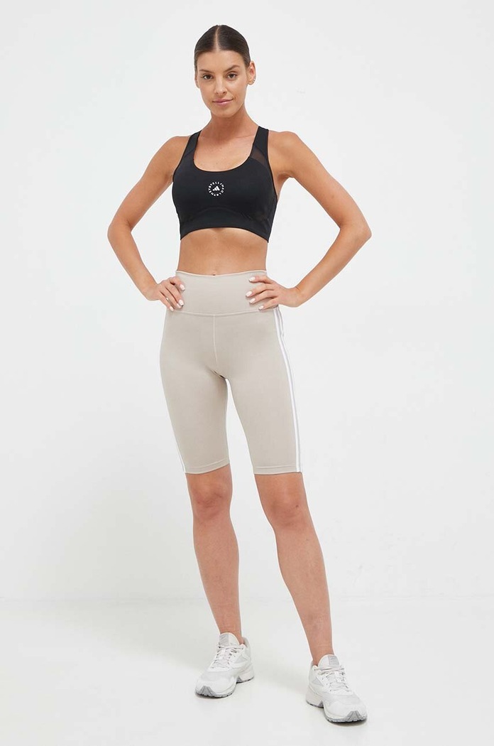 Sportski grudnjak adidas by Stella McCartney TruePurpose IB5520 crna AW24