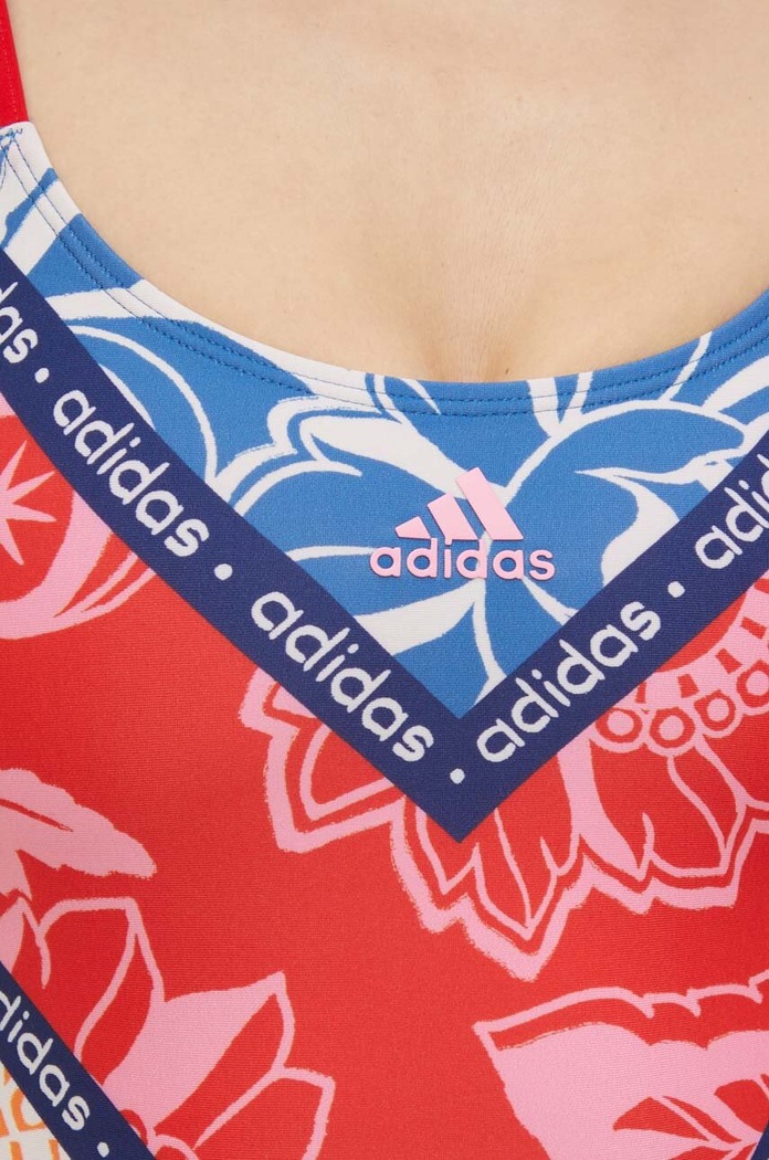 Jednoczęściowy strój kąpielowy x Farm Rio adidas Performance multicolor IA3329
