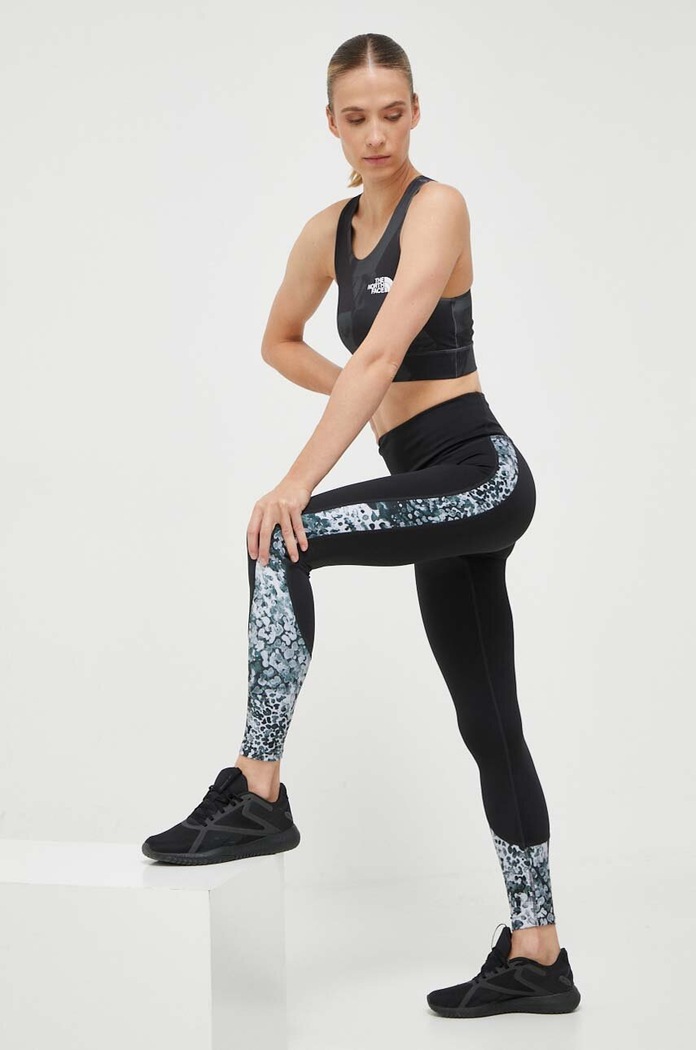 Sportovní podprsenka The North Face Flex NF0A7ZADORD1 černá AW23