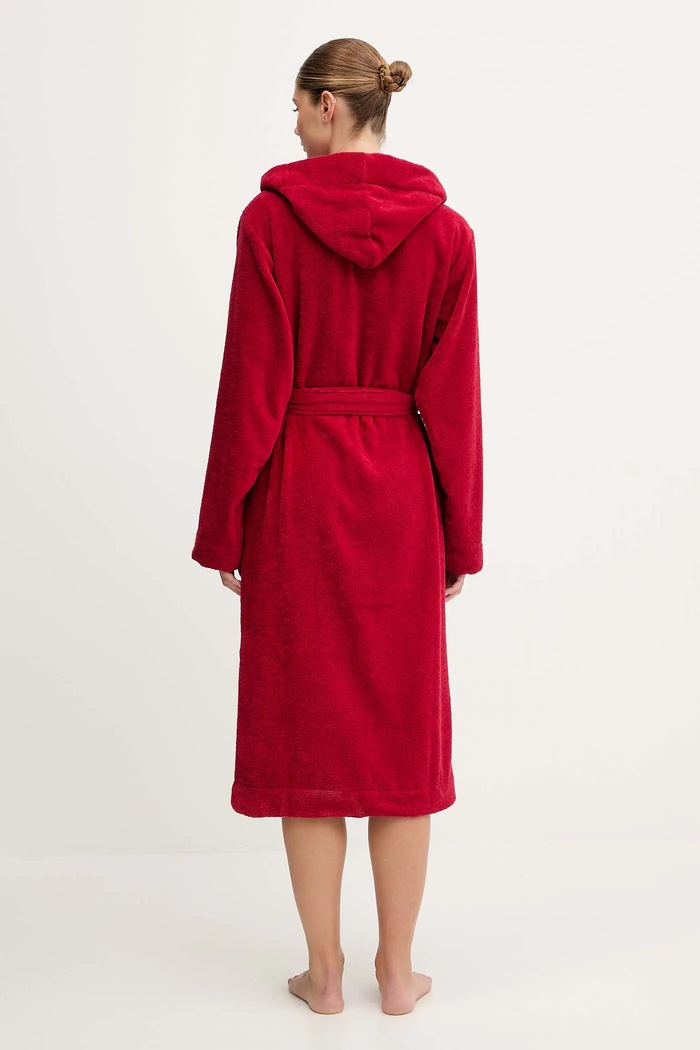 Îmbrăcăminte HUGO halat TERRY_HOODED GOWN 50502744 rosu