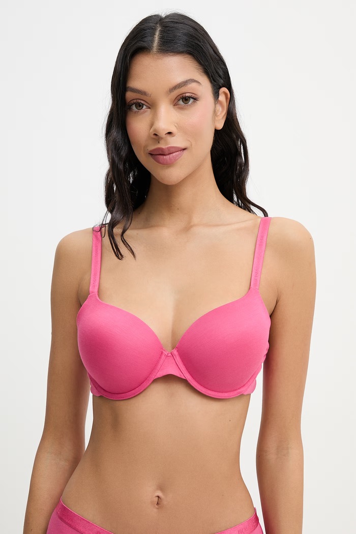 BOSS melltartó viszkóz UNDERWIRE BRA CI rózsaszín 50502738