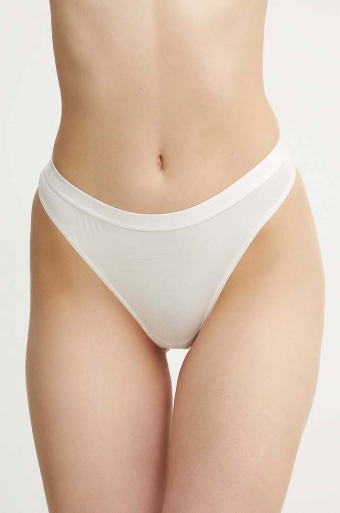 Стринги BOSS THONG CI трикотаж бежевий 50502752
