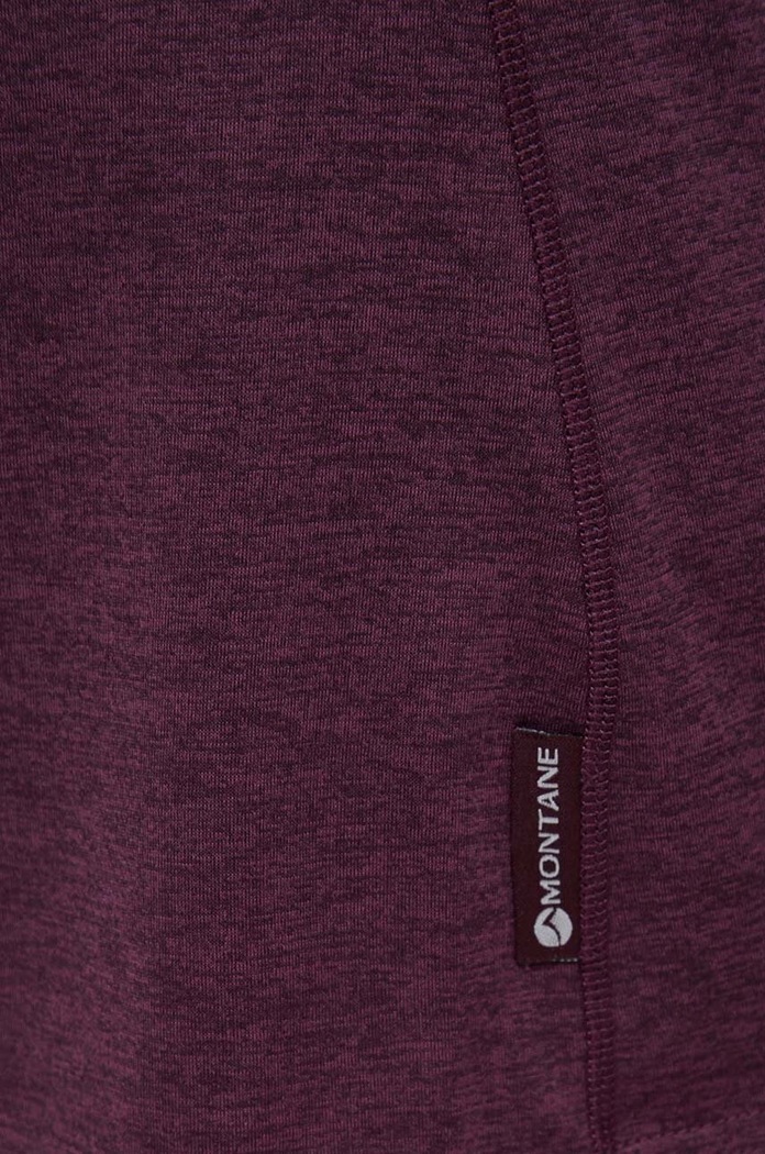 Montane longsleeve funkcyjny Dart Zip fioletowy FDRZN