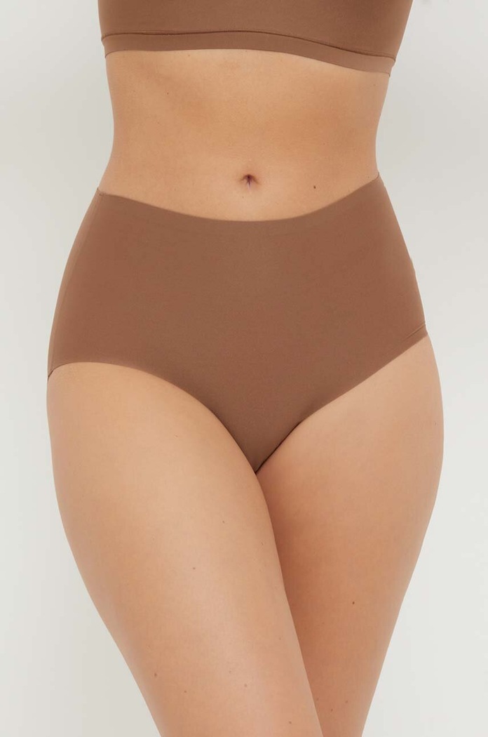 Chantelle figi Soft Stretch dzianina brązowy C26470.02E