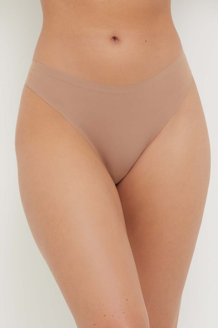 Chantelle figi Soft Stretch dzianina brązowy C26490.02T