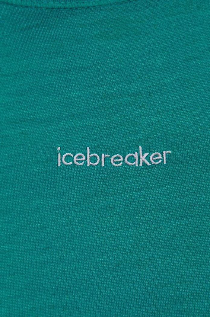 Icebreaker t-shirt funkcyjny 125 ZoneKnit turkusowy IB0A56H88591