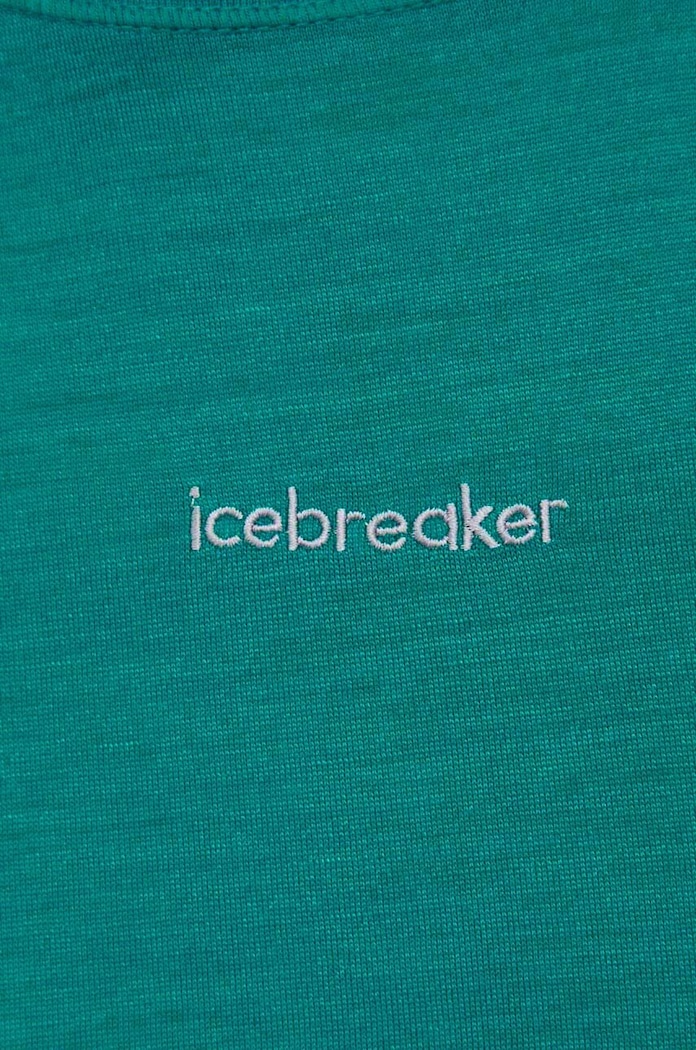 Icebreaker t-shirt funkcyjny 125 ZoneKnit turkusowy IB0A56H88591