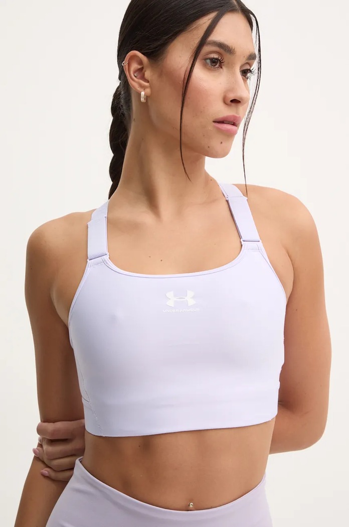 Športová podprsenka Under Armour HG Armour High fialová 1379195