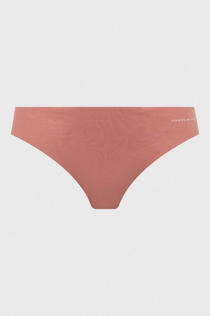 Figi damskie bawełniane z elastanem 3-pack Tommy Hilfiger UW0UW03871 biały