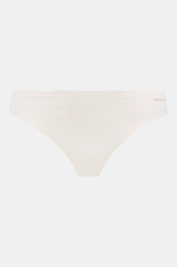 Odzież Tommy Hilfiger figi damskie bawełniane z elastanem 3-pack UW0UW03871 beżowy