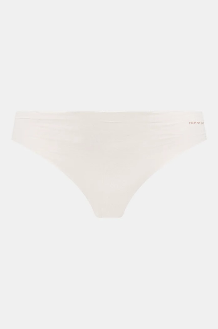 Odzież Tommy Hilfiger figi damskie bawełniane z elastanem 3-pack UW0UW03871 beżowy