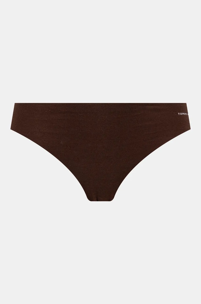 Tommy Hilfiger figi damskie bawełniane z elastanem 3-pack beżowy UW0UW03871