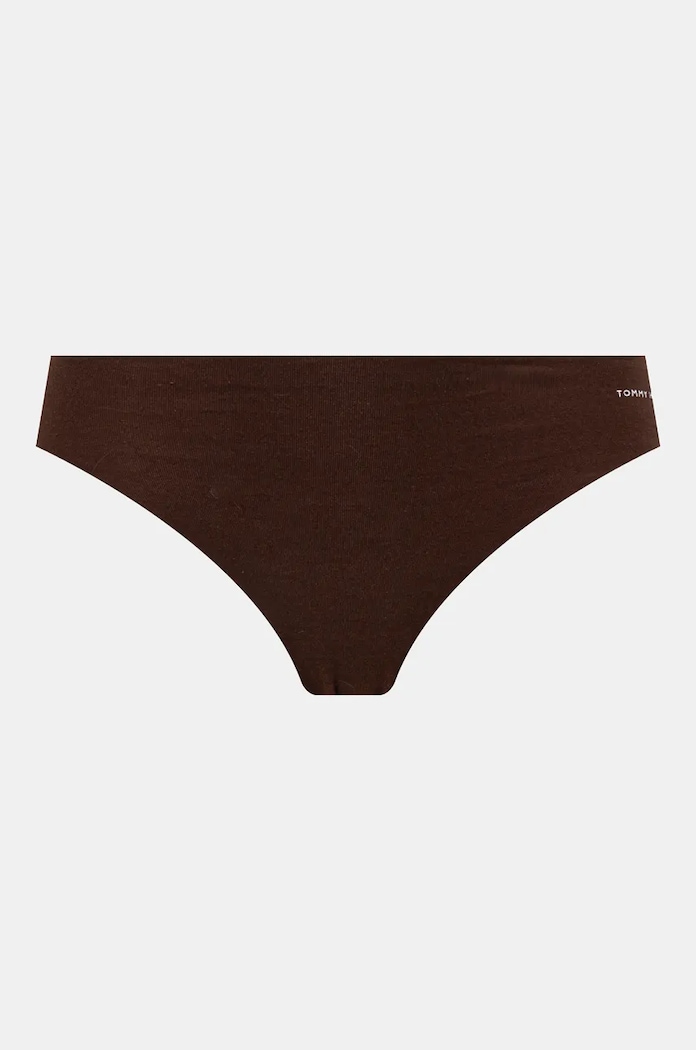 Tommy Hilfiger figi damskie bawełniane z elastanem 3-pack beżowy UW0UW03871