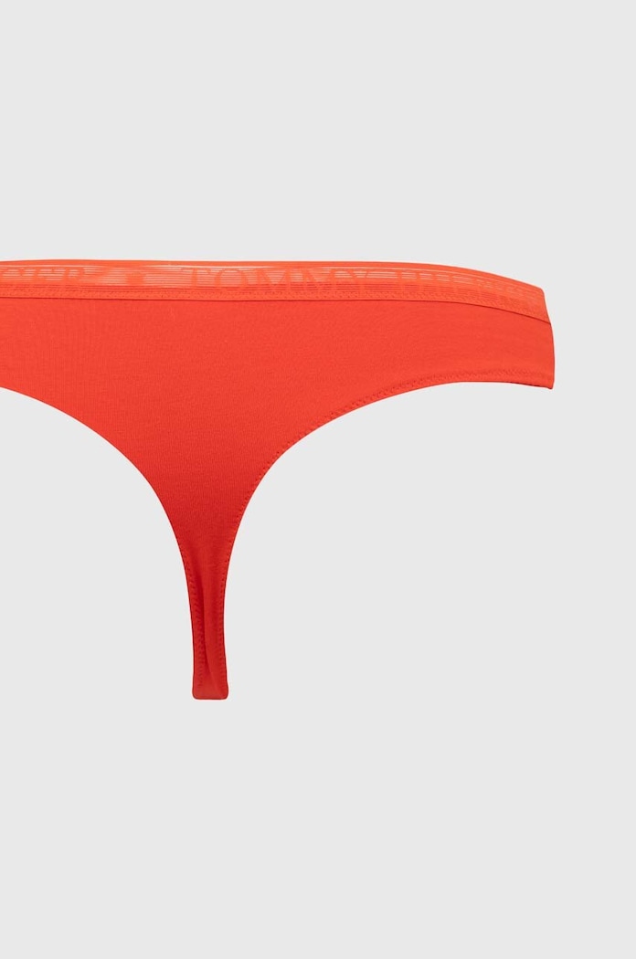 Tanga Tommy Hilfiger 3-pack UW0UW04890 červená