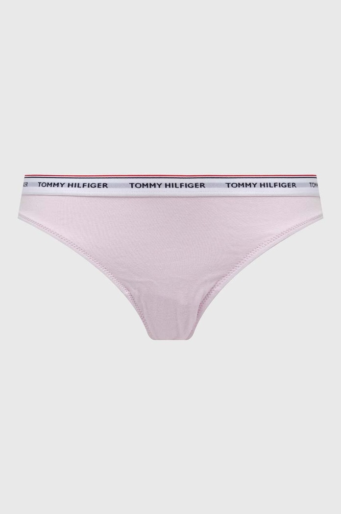 Oblečení Tanga Tommy Hilfiger 3-pack UW0UW04894 červená