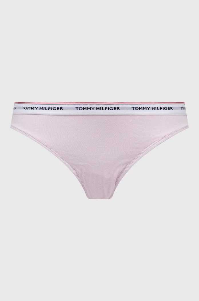 Oblečení Tanga Tommy Hilfiger 3-pack UW0UW04894 červená