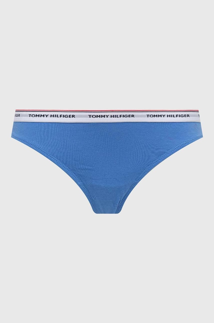Tanga Tommy Hilfiger 3-pack červená UW0UW04894