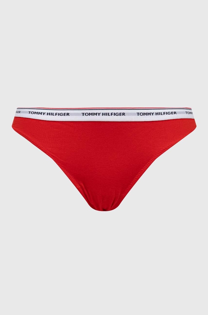 Gaćice Tommy Hilfiger 3-pack crvena UW0UW04895