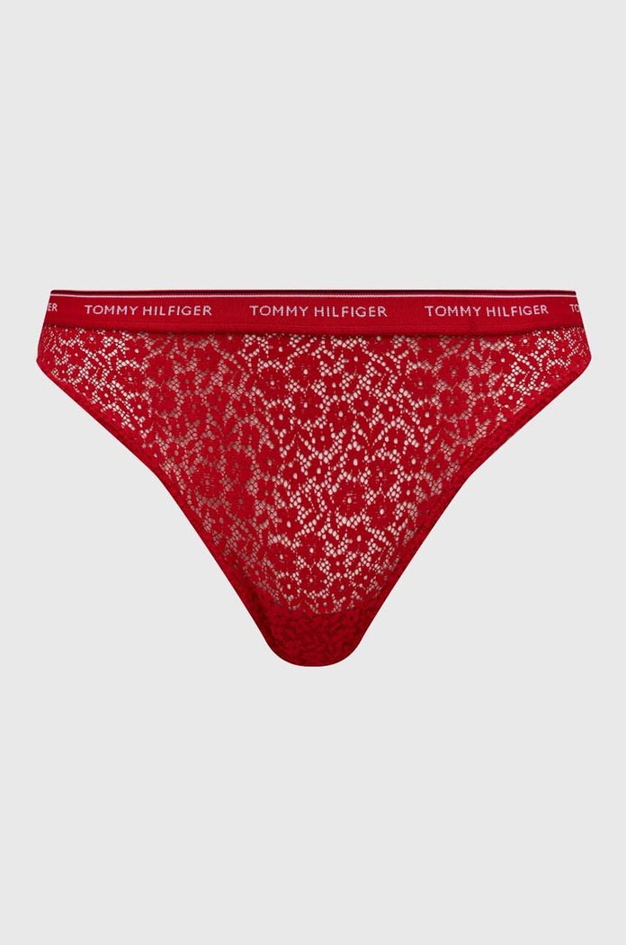 Tommy Hilfiger bugyi 3 db piros UW0UW04897