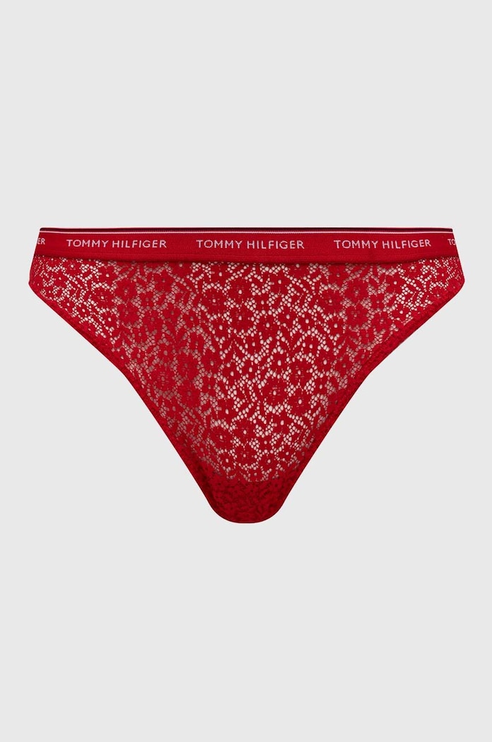 Tommy Hilfiger bugyi 3 db piros UW0UW04897