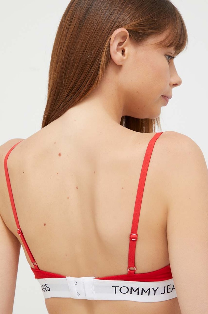 Дрехи Сутиен Tommy Jeans UW0UW04672 червен
