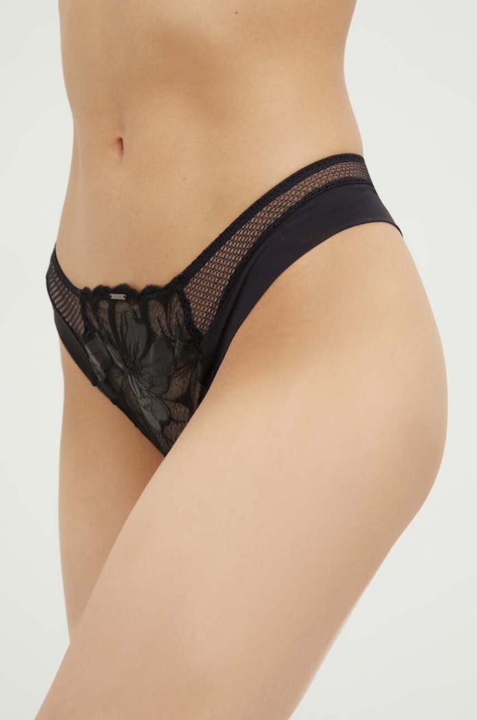 Chantelle brazil bugyi C12Q90.0P8 fekete AW23