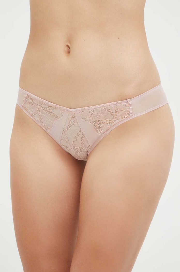 Chantelle X bugyi csipke rózsaszín C05F60.00V