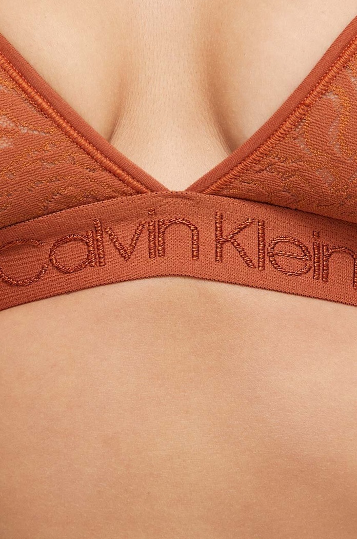 Сутиен Calvin Klein Underwear 000QF7491E оранжев