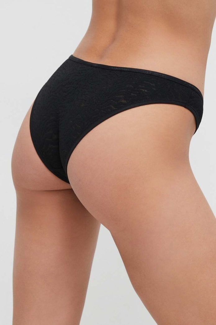 Ρούχα Σλιπ Calvin Klein Underwear 000QF7348E μαύρο