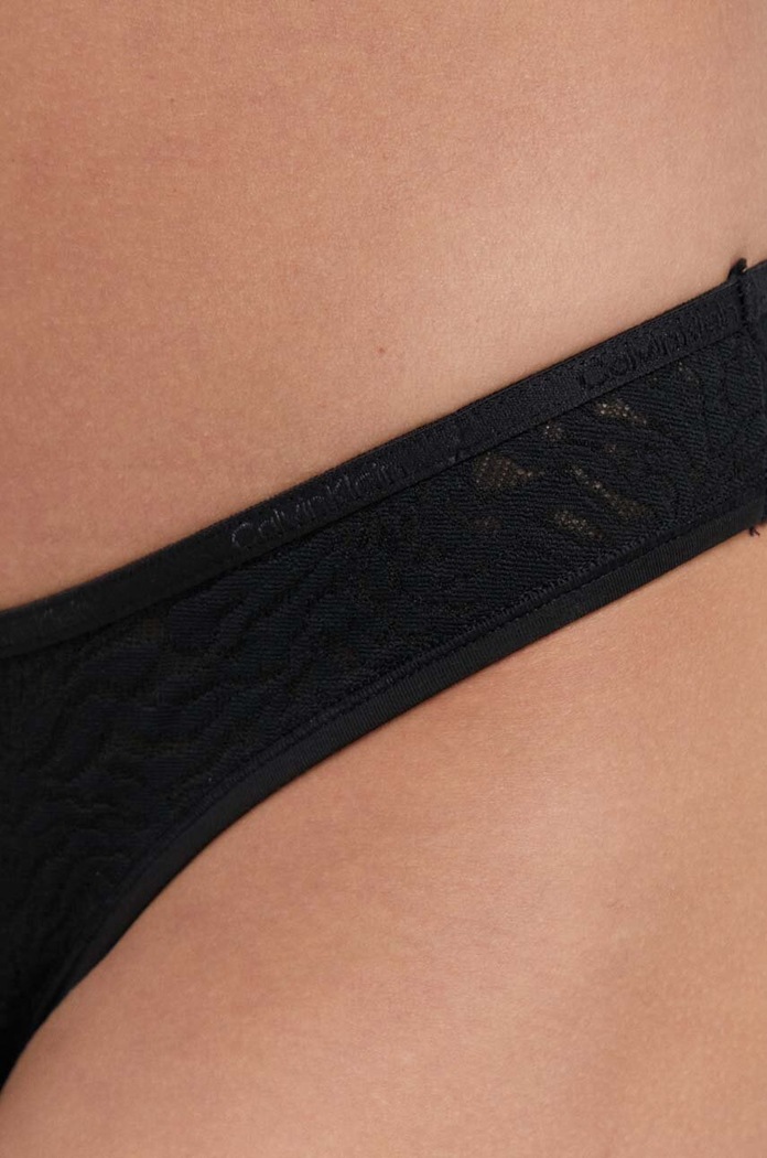 Σλιπ Calvin Klein Underwear μαύρο 000QF7348E