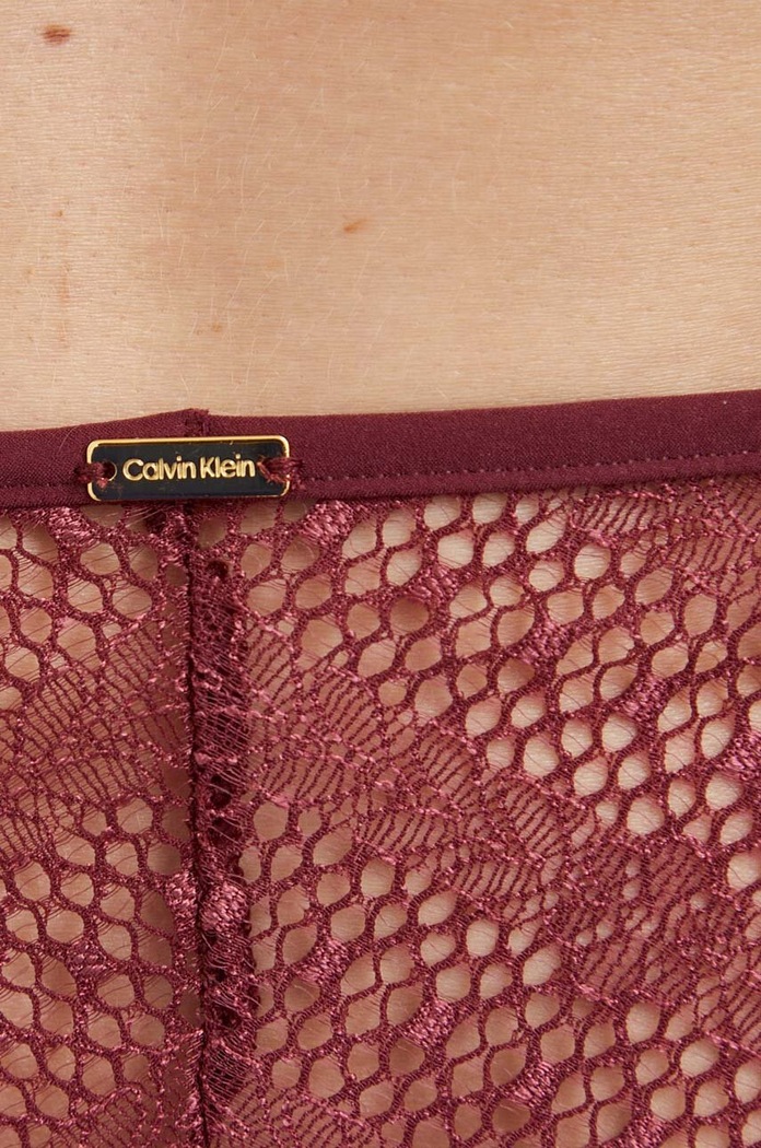 Odzież Calvin Klein Underwear figi 000QF7503E bordowy