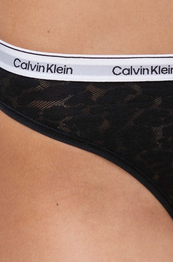Oblečenie Tangá Calvin Klein Underwear 000QD5051E čierna