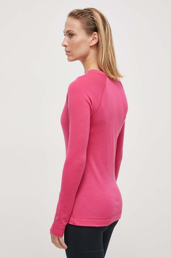 Oblečení Funkční triko s dlouhým rukávem Smartwool Classic Thermal Merino SW016370 růžová