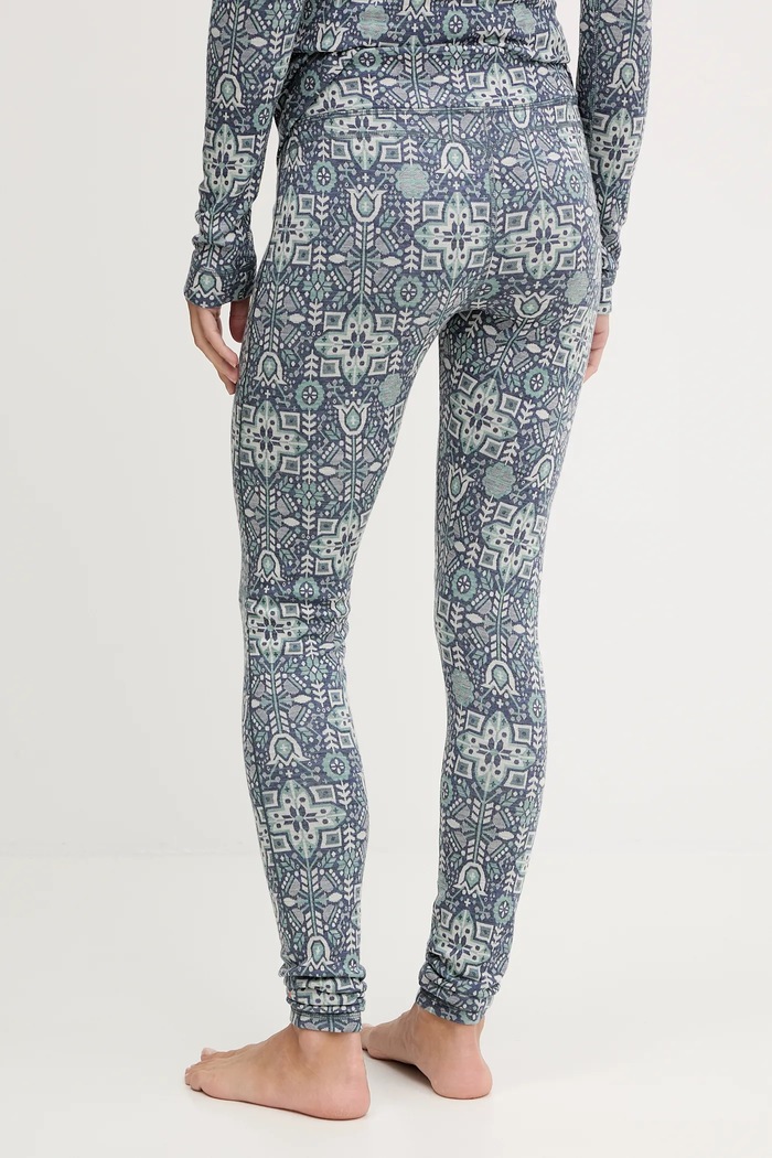 Îmbrăcăminte Smartwool jambiere funcționale Classic Thermal Merino SW018809 turcoaz